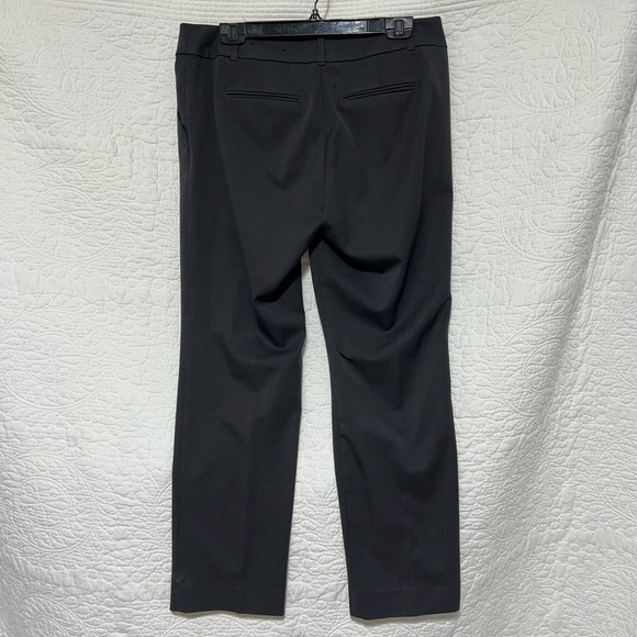 ANN TAYLOR Stretch Modern Grey Pant, Straight Leg, Size 8 - Picture 9 of 10